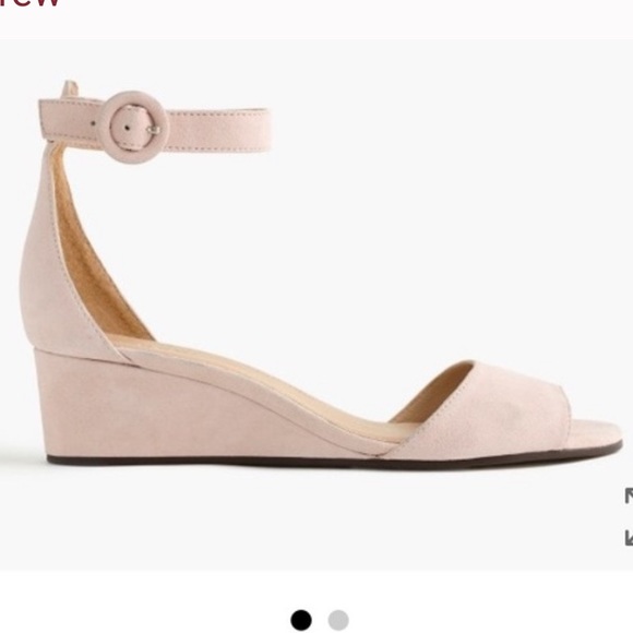 J.Crew Laila Suede Wedges - Picture 2 of 9